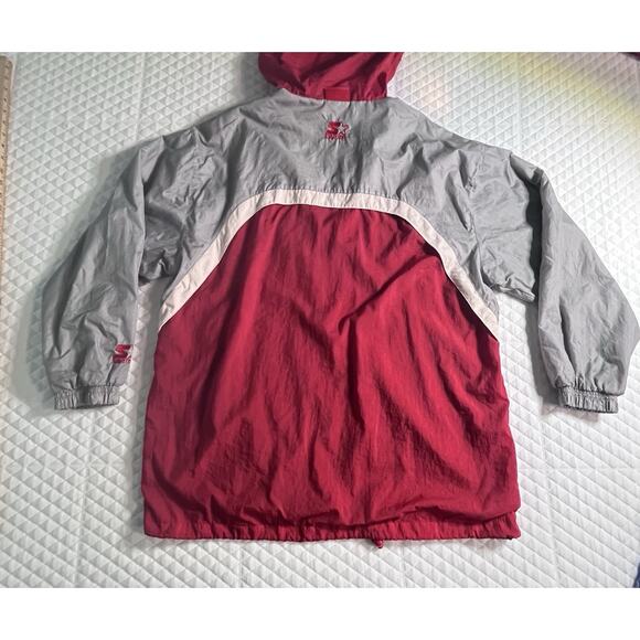 Vintage 90’s 5star Starter Ohio State University Zip-Up HoodedJacket Size Large - Picture 10 of 10